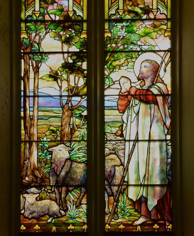 Kilbourn Memorial Window:  The Prayer of the Good Shepherd