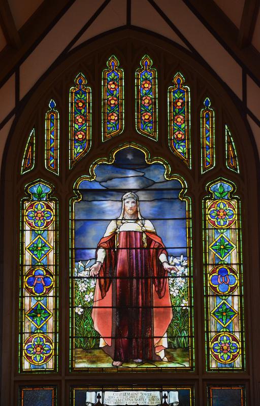 Tower Memorial Window:  Our Saviour