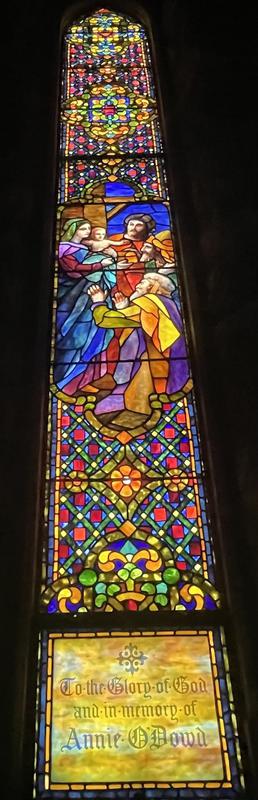O'Dowd Memorial Window:  Adoration of the Magi