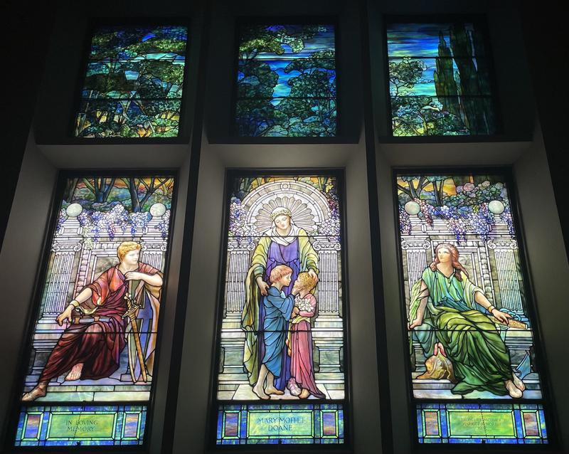 Doane Memorial Window:  Faith, Hope and Charity