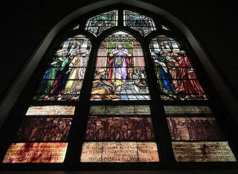 Sloane Memorial Window:  Joseph Making Himself Known to His Brethren