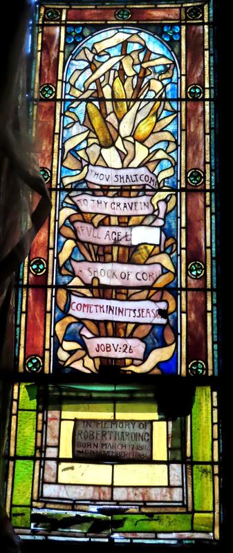 Harding Memorial Window:  symbolical