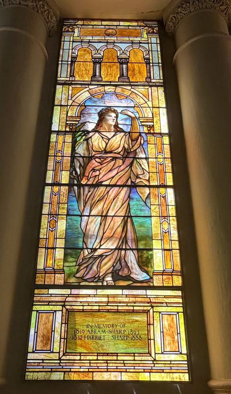 Sharp Memorial Window:  Angel of Hope
