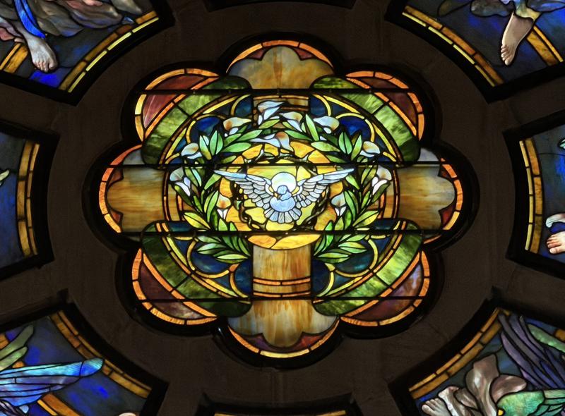 Easton Memorial Window:  The Beatitudes