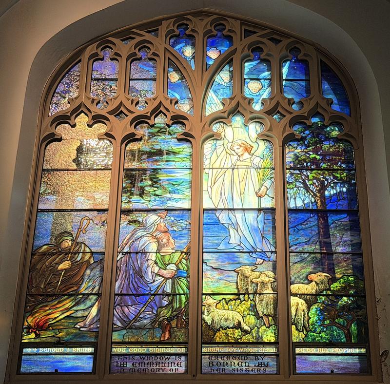 Bonnel Memorial Window:  Christmas Window