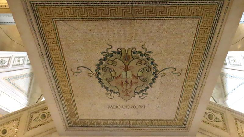 mosaic and decorations