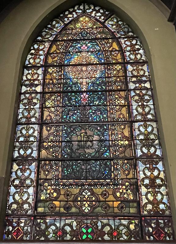 Humphrey Memorial Window:  Jeweled Window