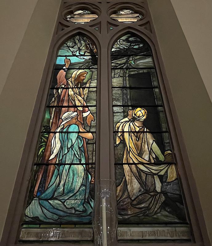Coles Memorial Window:  Raising of Lazarus