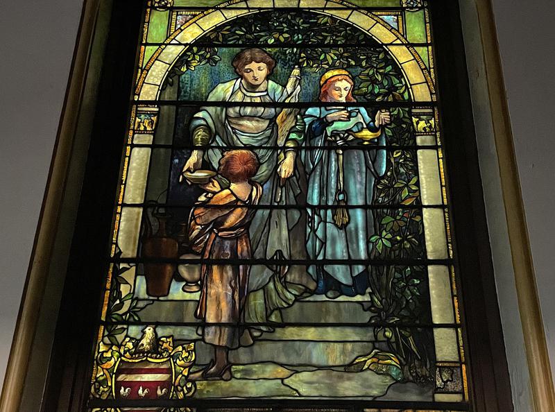 Babcock Memorial Window:  Valiant Woman
