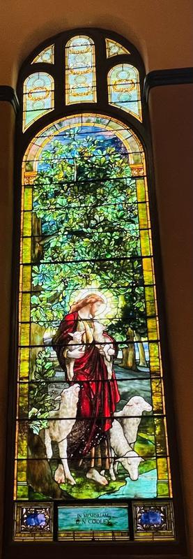 Cooley Memorial Window:  The Good Shepherd