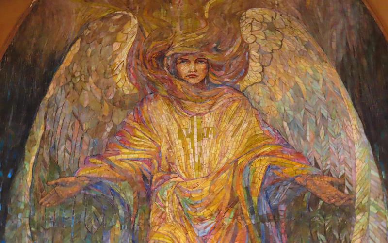 Parker Memorial Mosaic:  Spirit of Light Descending on the World of Darkness