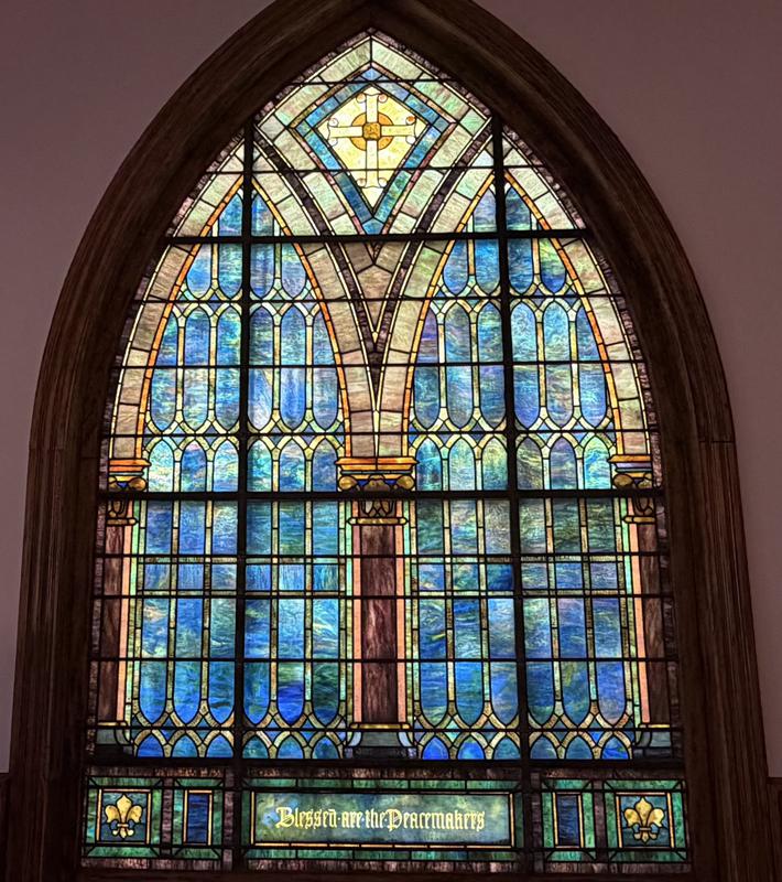 Handy Memorial Window:  ornamental