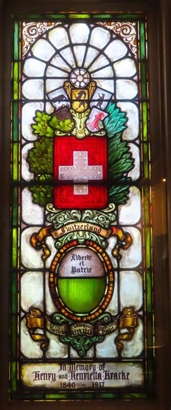 Kracke Memorial Window:  ornamental
