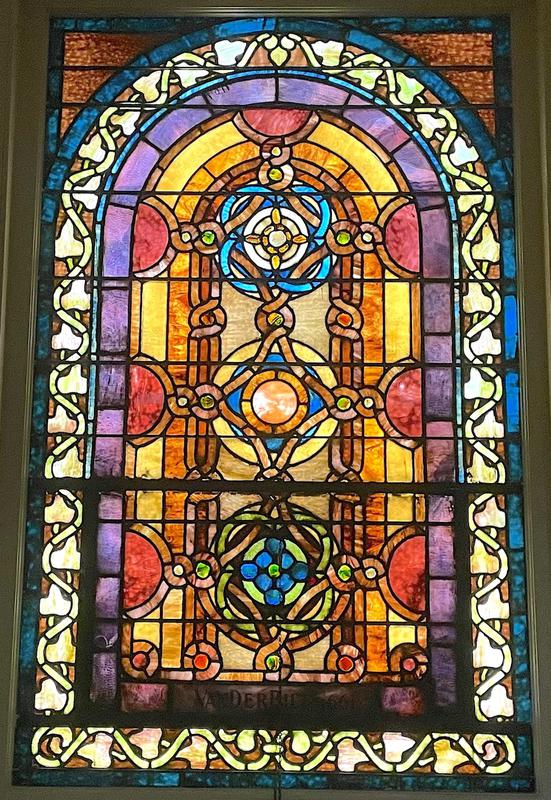 Vanderbilt Memorial Window:  ornamental