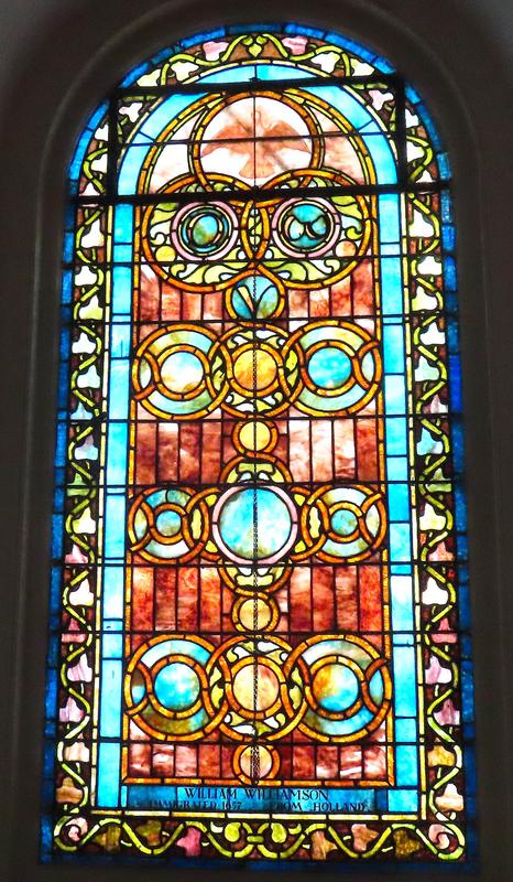 Williamson Memorial Window:  ornamental