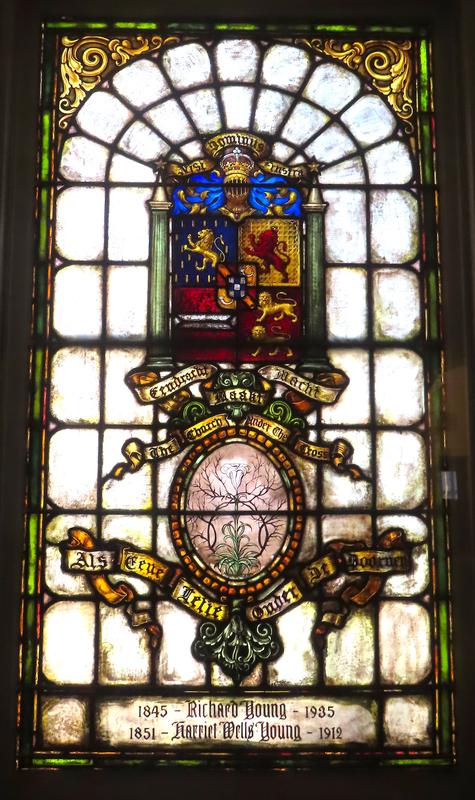 Young Memorial Window:  ornamental