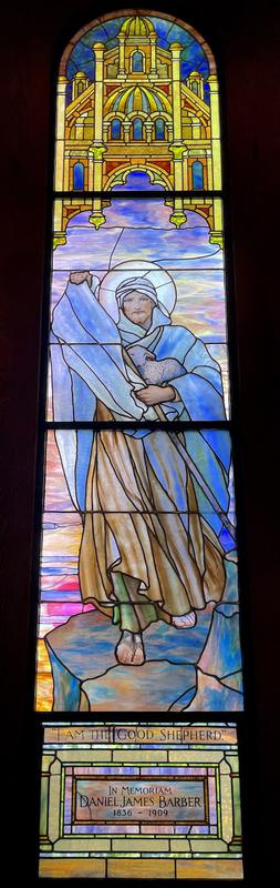 Barber Memorial Window:  Good Shepherd