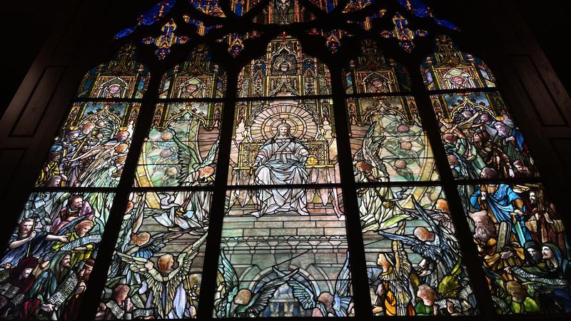 Young Memorial Window:  Christ Enthroned