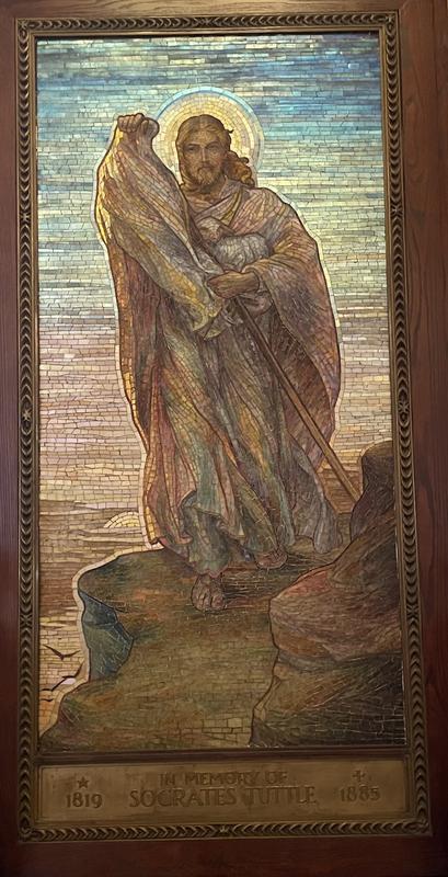 Tuttle Memorial Mosaic:  Good Shepherd