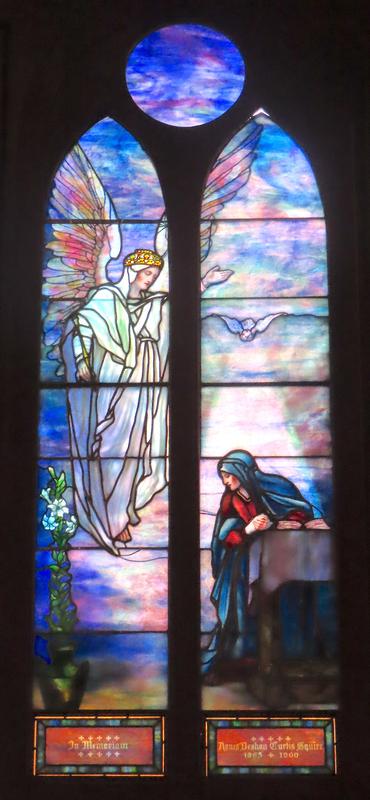 Squire Memorial Window:  Annunciation