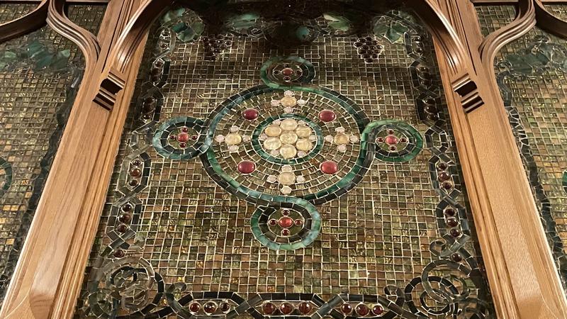 mosaic reredos