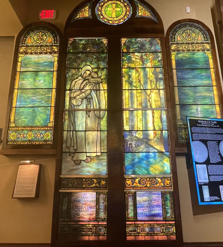 Chase Memorial Window:  Madonna