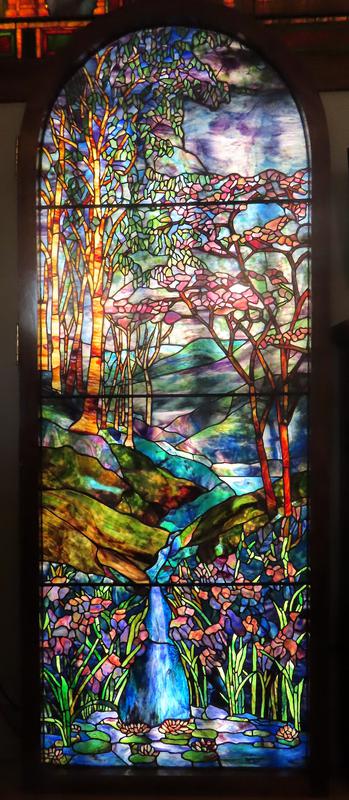 landscape with waterfall