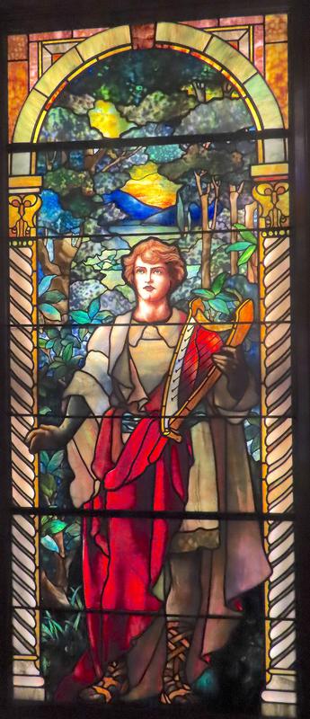 Powell Memorial Window:  Boy David