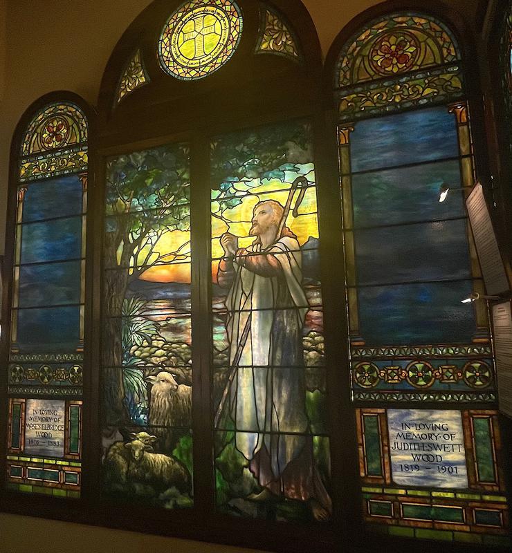 Wood Memorial Window:  Prayer of the Shepherds