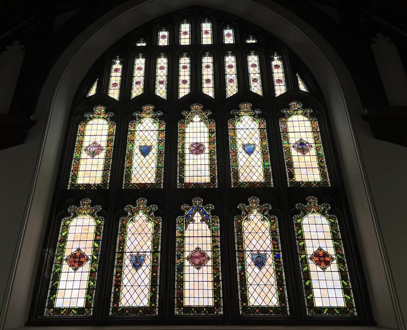 Severance Memorial Window:  ornamental