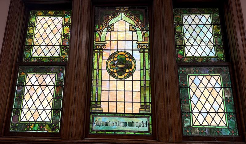 Severance Memorial Window:  ornamental