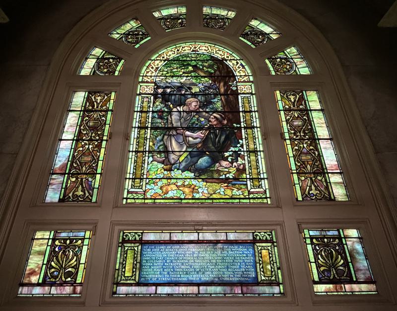 Dalton Memorial Window:  The Good Samaritan