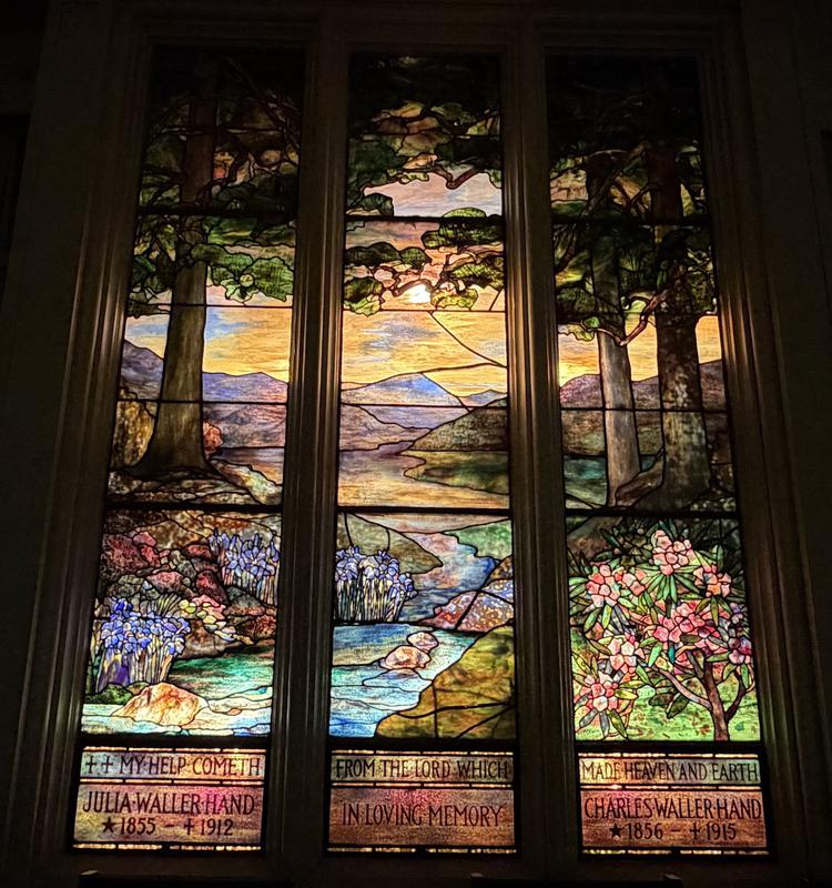 Hand Memorial Window:  The Miracle of Creation