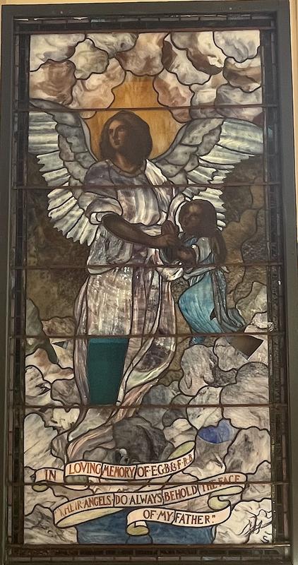 Bosworth Memorial Window:  Guardian Angel
