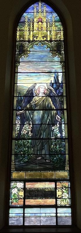 Goodrich Memorial Window:  Angel of Resurrection