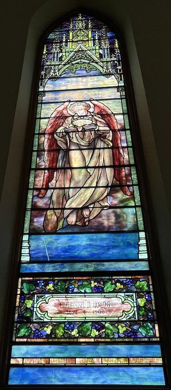 Young Memorial Window:  Praise and Peace