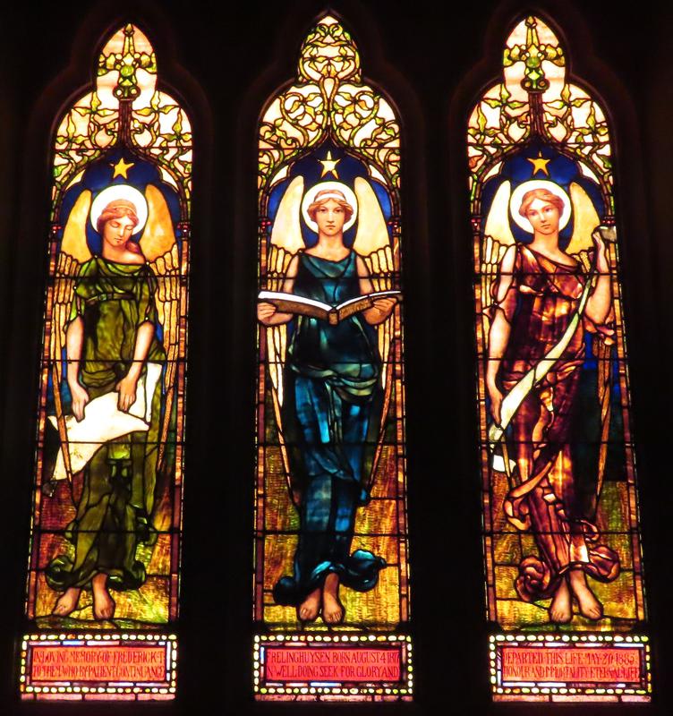 Frelinghuysen Memorial Window:  Angel Choir