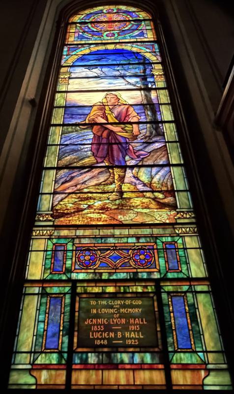 Hall Memorial Window:  The Sower