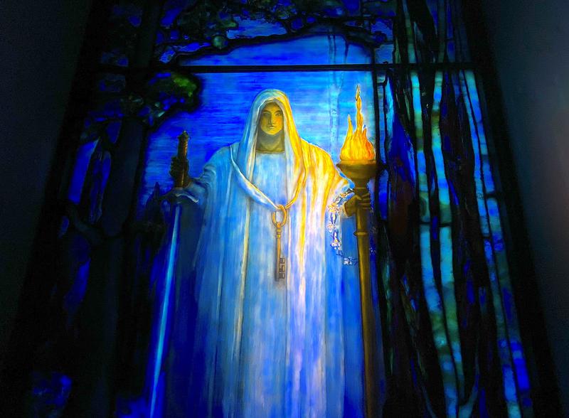 John G. Shedd Memorial Window:  Angel of Truth