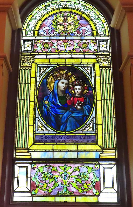 Copenhagen Memorial Window:  Madonna and Child