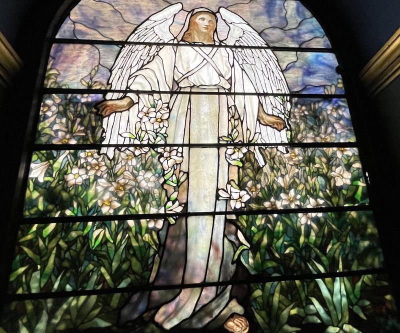 Roome Memorial Window:  Angel of the Resurrection