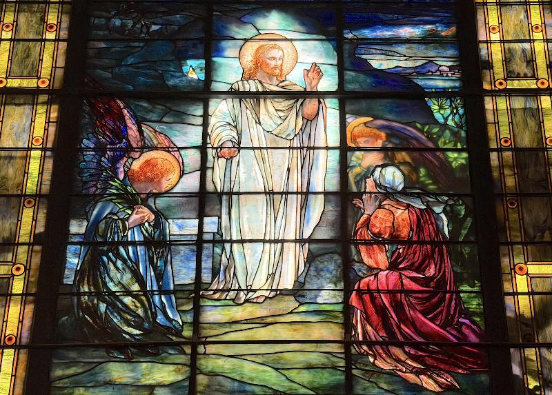 Van Brunt Memorial Window:  Resurrection