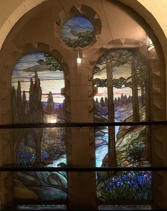 Class of 1906 Memorial Window:  landscape