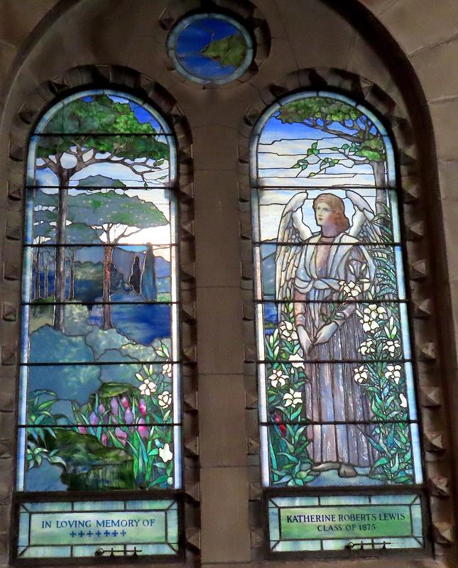 Lewis Memorial Window:  Angel of Resurrection