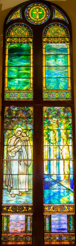 Chase Memorial Window:  Madonna