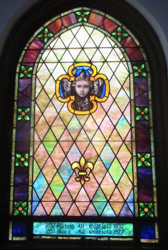 Oldfield Memorial Window:  ornamental