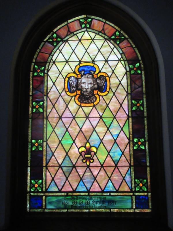Smith Memorial Window:  ornamental