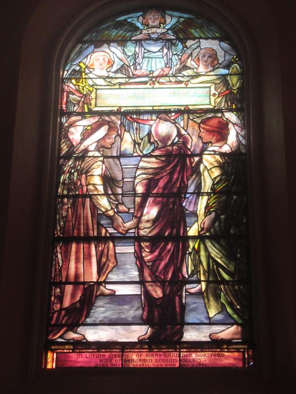 Curtis Memorial Window:  They Shall be Mine, Saith the Lord