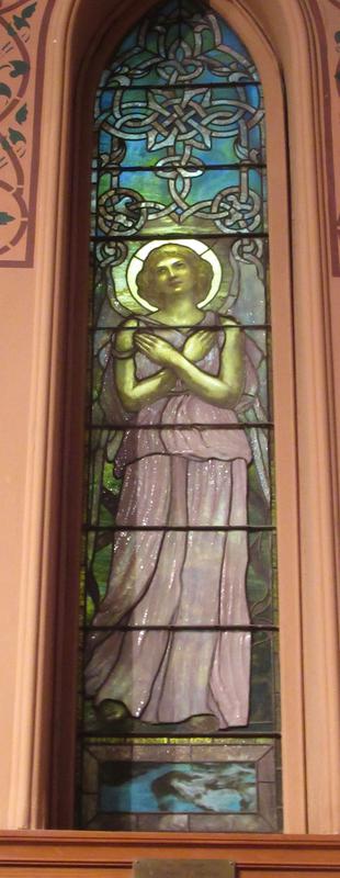 Brownlee Memorial Window:  Resurrection Angel