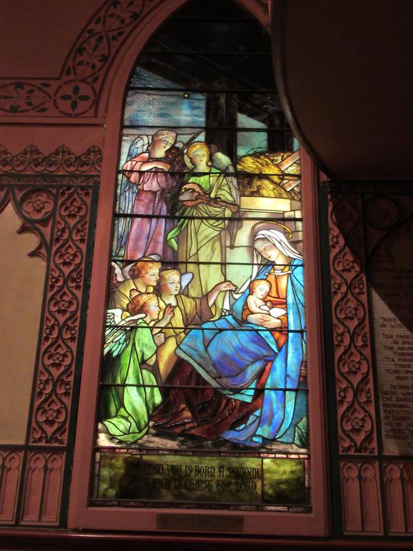 Hyde Memorial Window:  Glory to God in the Highest